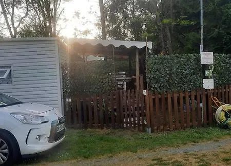 אתר קמפינג Mobil-home Avec Terasse Ombragee משר-סור-ג'ירונדה